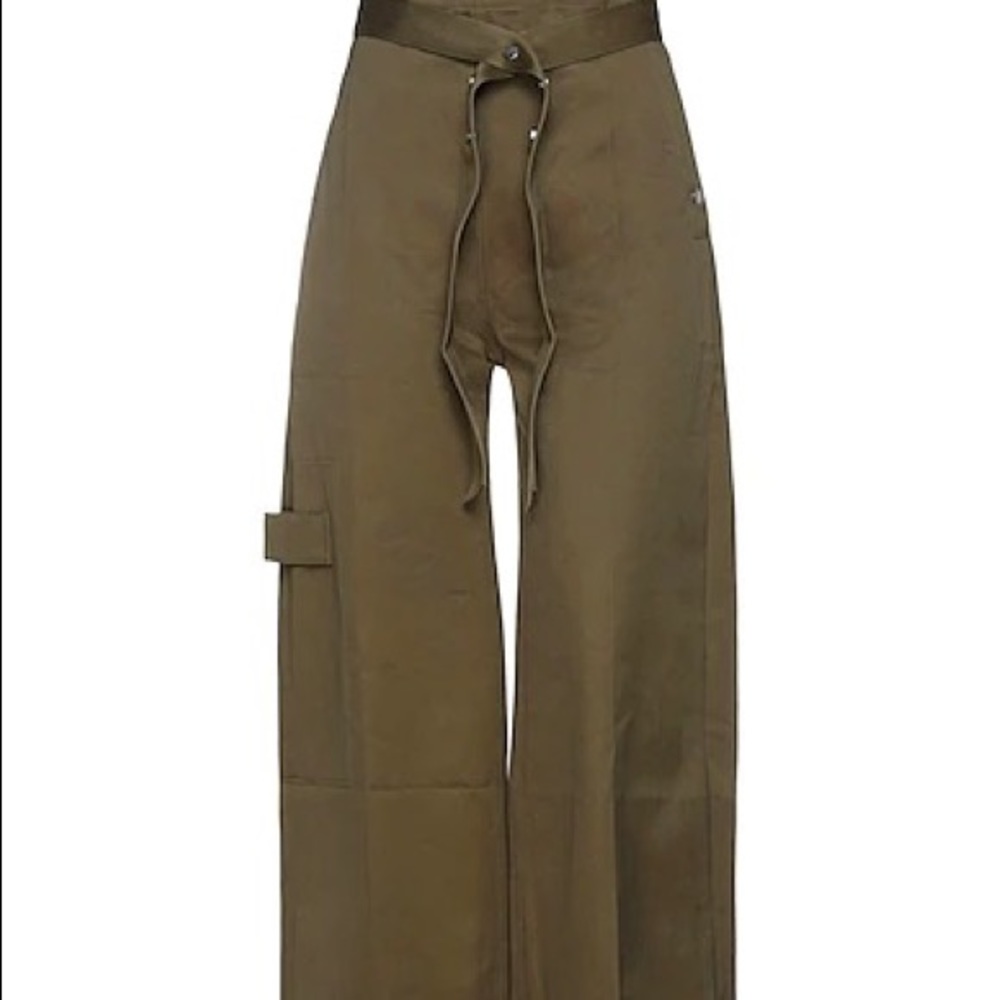 NWT Reebok x victoria Beckham casual green olive pant